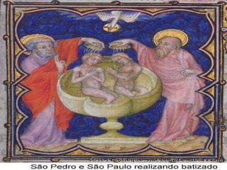 NASCIMENTO BAPTISMO PADRINHOS IGREJA SACERDOTE 