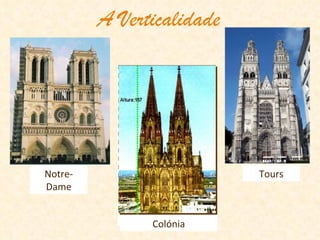 A Verticalidade Notre-Dame Colónia Tours 