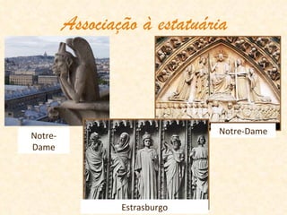 Associação à estatuária Notre-Dame Notre-Dame Estrasburgo 