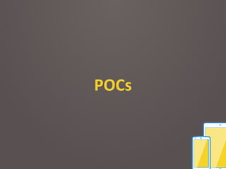 POCs
 