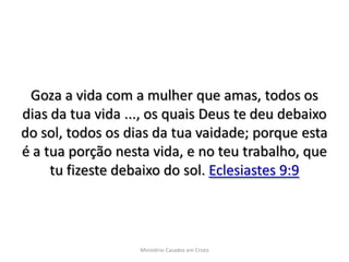 Ministério Casados em Cristo

 