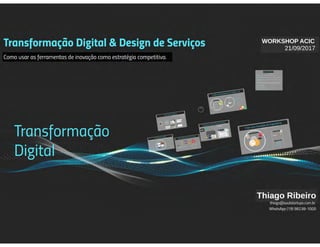 Transformação digital & Design de Serviços