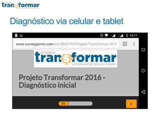 Diagnóstico via celular e tablet
 