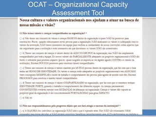 OCAT – Organizational Capacity
Assessment Tool
 