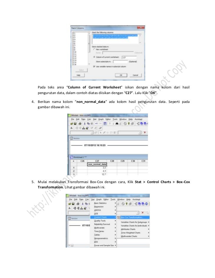 Transformasi box-cox