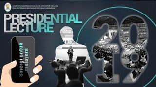 KEMENTERIAN PENDAYAGUNAAN APARATUR NEGARA
DAN REFORMASI BIROKRASI REPUBLIK INDONESIA
 