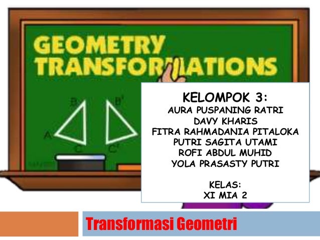Transformasi Geometri Matematika Kelas 12 Sma Lengkap Dengan Contoh S