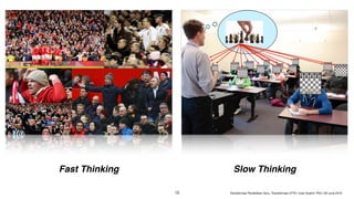 Fast Thinking Slow Thinking
18 Transformasi Pendidikan Guru, Transformasi LPTK | Iwan Syahril, PhD | 26 June 2019
 