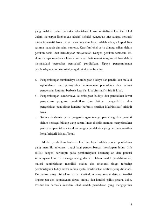 Transformasi Nilai - Nilai Luhur Sastra Jawa Klasik