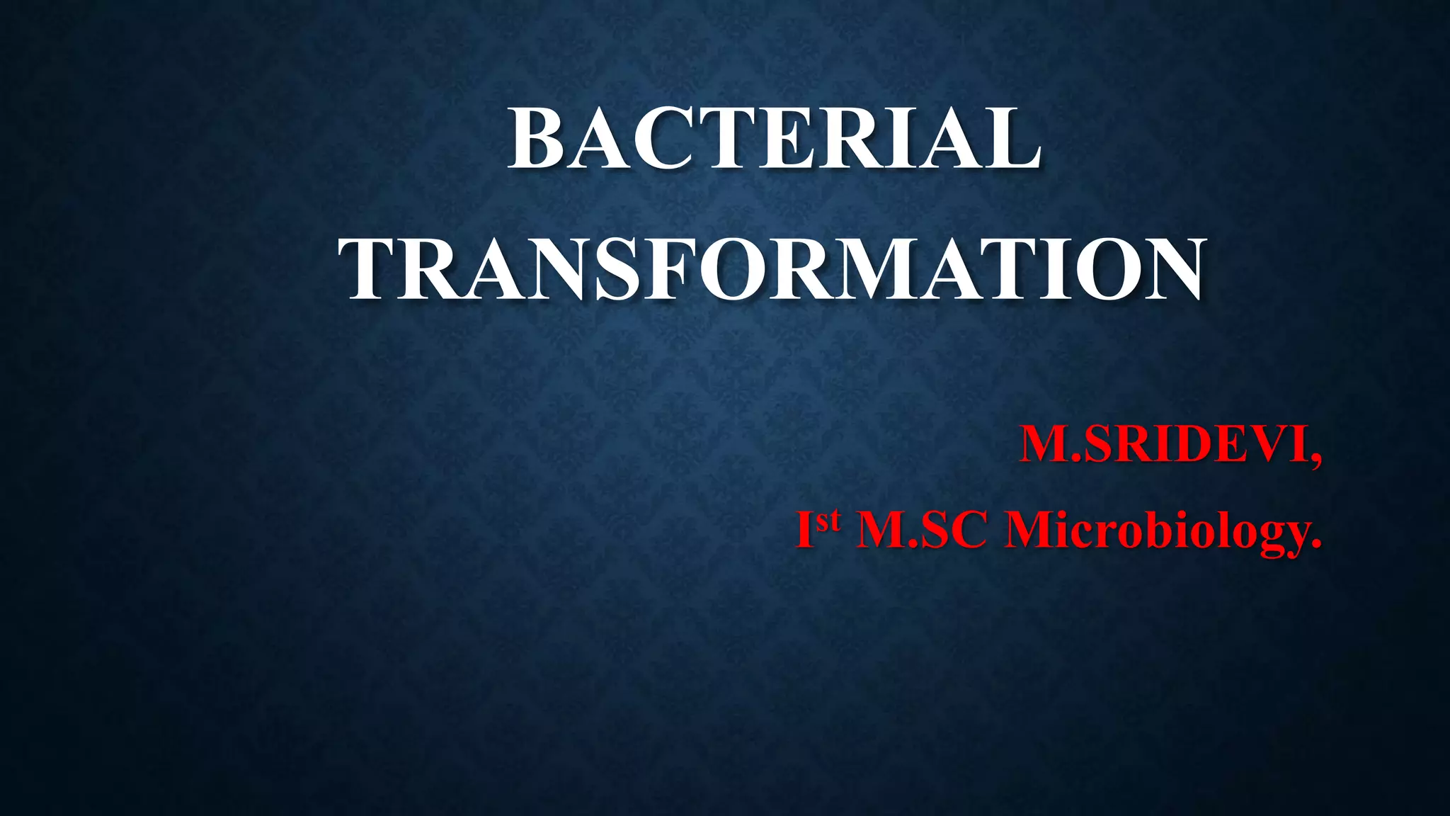 Transformation | PPTX