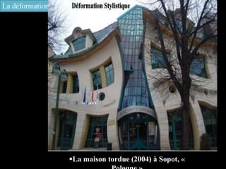La déformation
La maison tordue (2004) à Sopot, «
 