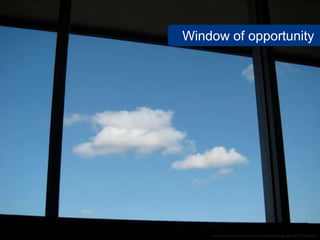 Window of opportunity




    www.flickr.com/photos/anotherphotograph/4577306695
 