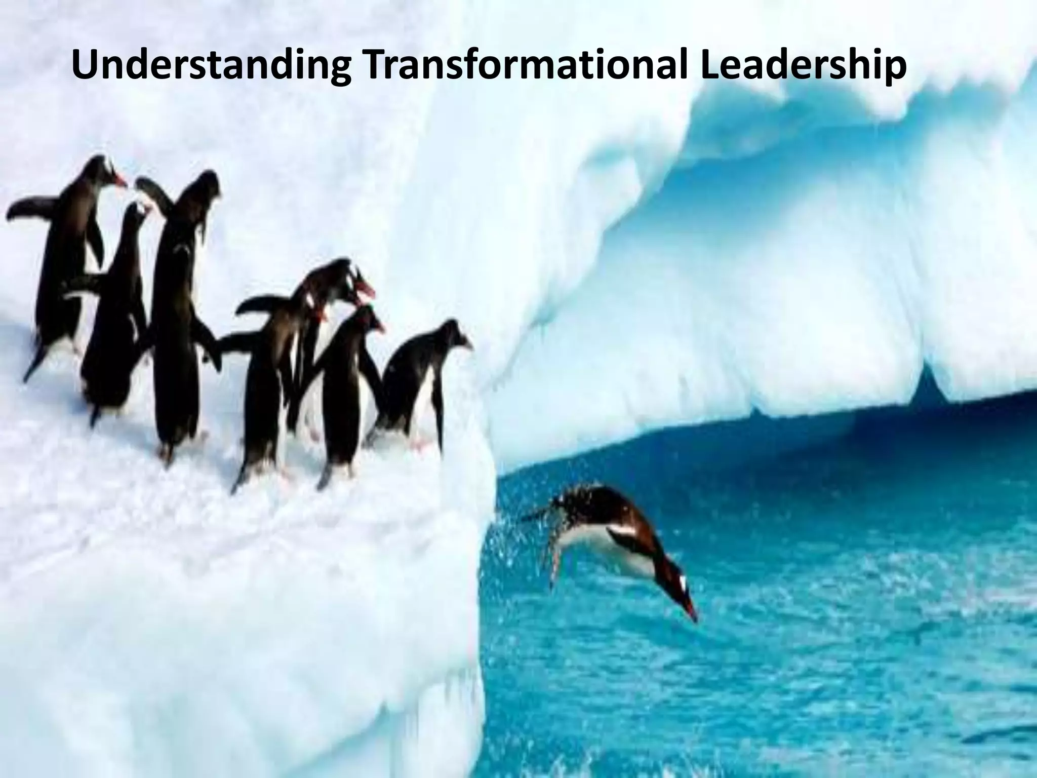 Understanding Transformational Leadership

 