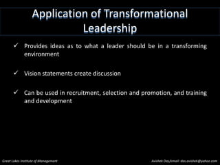 LEADERSHIP IS NOTGreat Lakes Institute of Management                                                                       Section 3, Group 1Do it because I say so!!