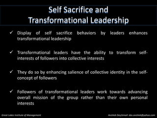 Transformational Leader and leadership