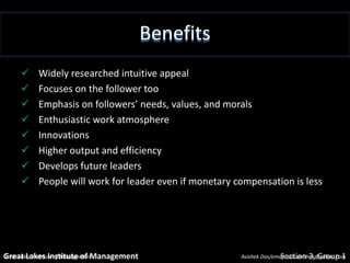 Steps for Transformational Leadership