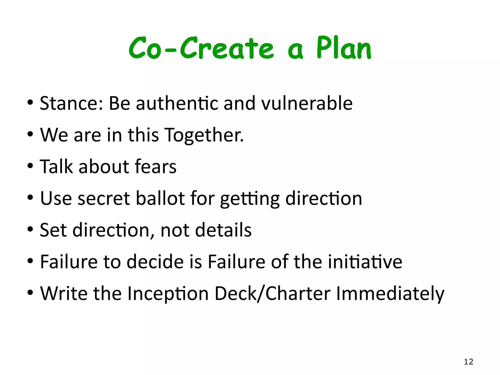 Top-­‐down	
  –	
  looks	
  great	
  BUT	
  Technically	
  absurd.	
  
Can’t	
  change	
  what’s	
  built.	
  
“Meets	
  requirements	
  on	
  paper”
 