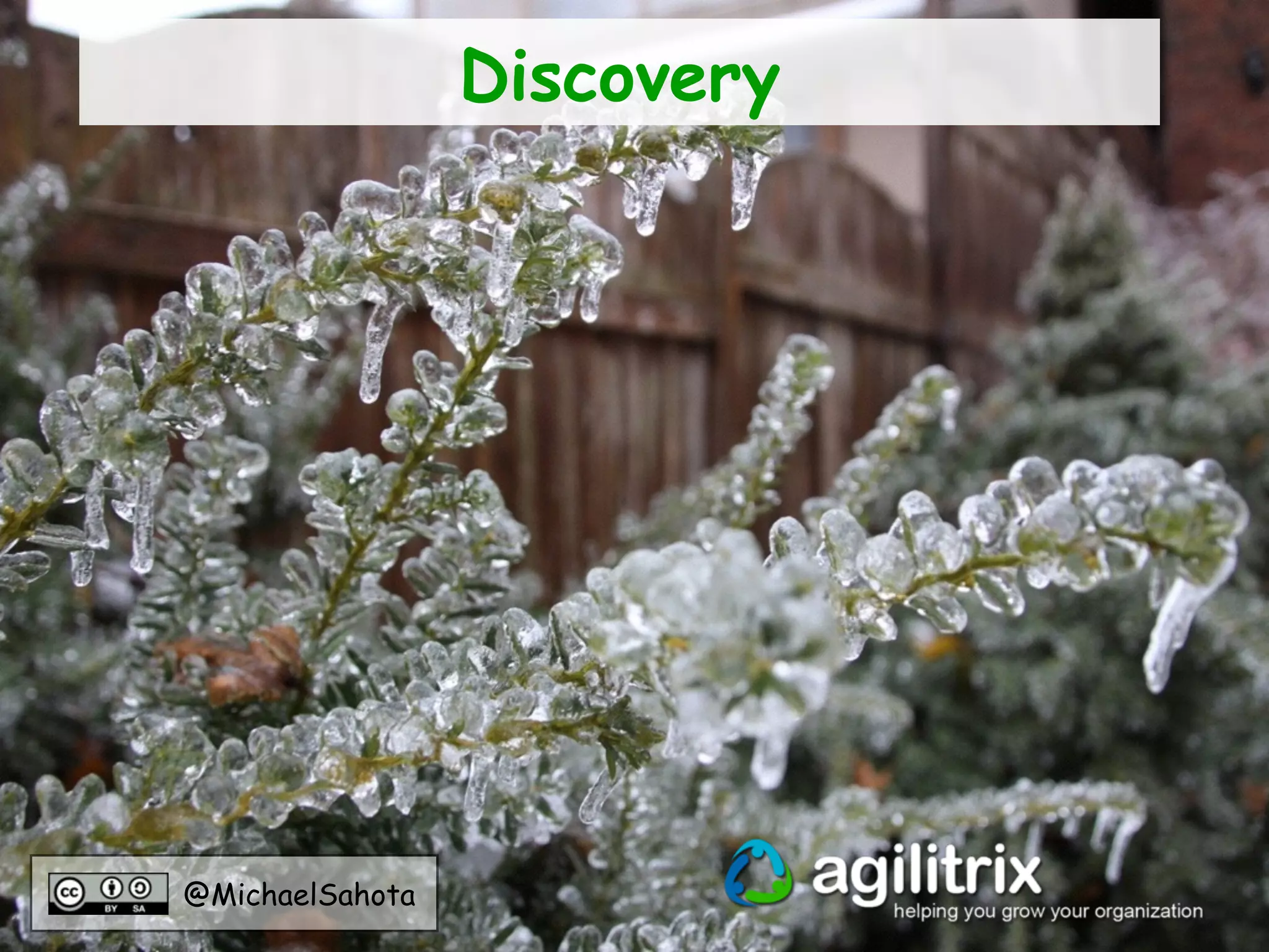 Why	
  #1	
  –	
  A	
  Quality	
  Product Why	
  #2	
  –	
  Speed	
  and	
  Effectiveness
Why Are We Want Agile?
 