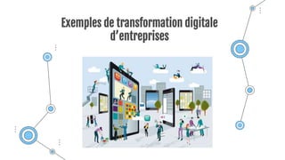 Exemples de transformation digitale
d’entreprises
 