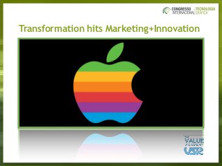 Transformation hits Marketing+Innovation
 