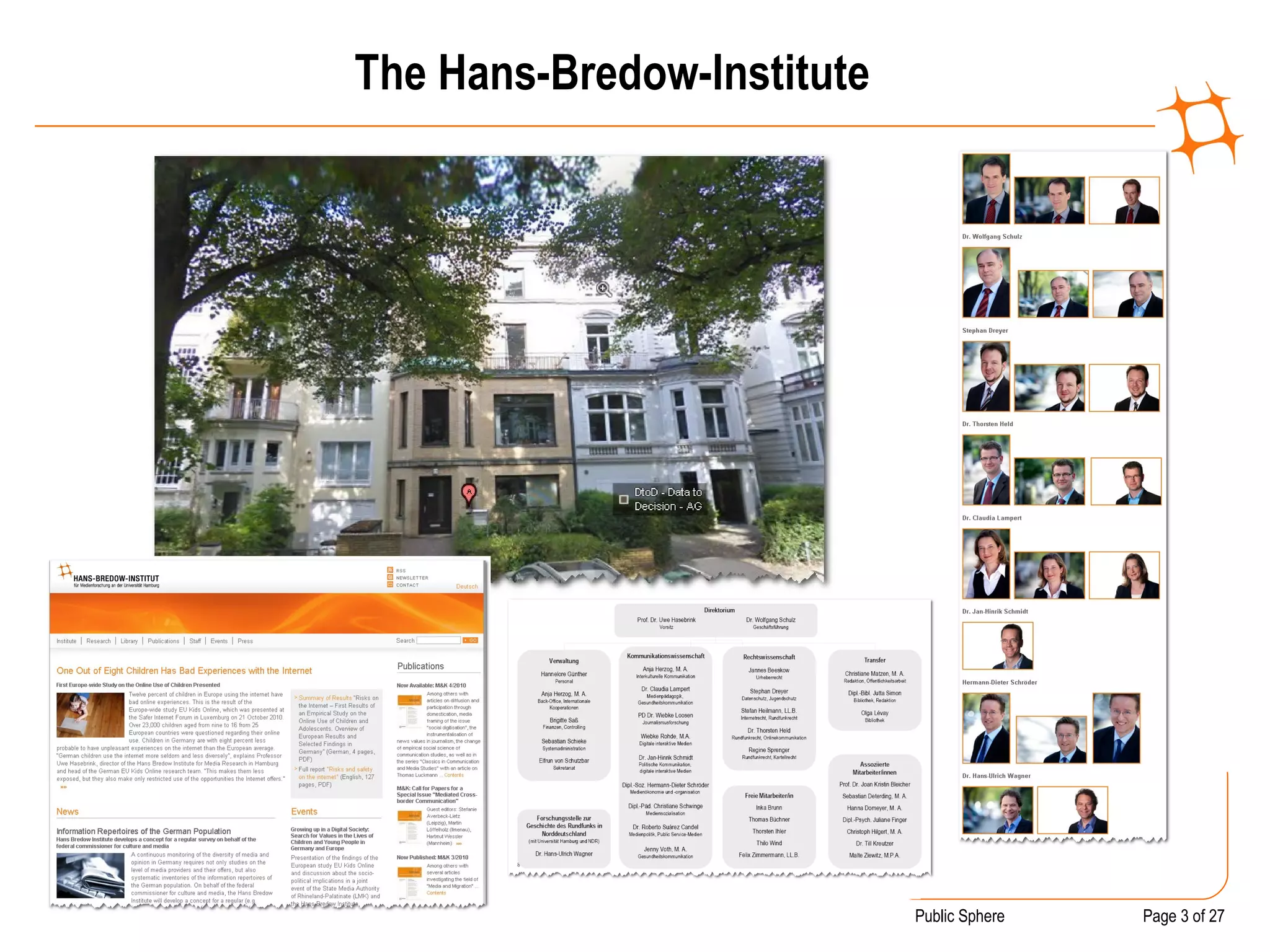 The Hans-Bredow-Institute 