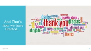 09 July 2016 16
And That’s
how we have
Started…
 