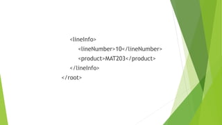 <lineInfo>
<lineNumber>10</lineNumber>
<product>MAT203</product>
</lineInfo>
</root>
 