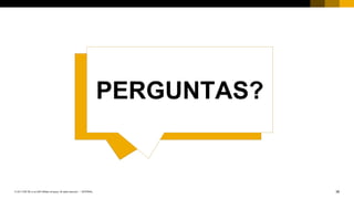 38INTERNAL© 2017 SAP SE or an SAP affiliate company. All rights reserved. ǀ
QUESTIONS?OBRIGADO.
 