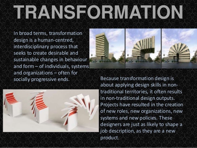 Transformation of form