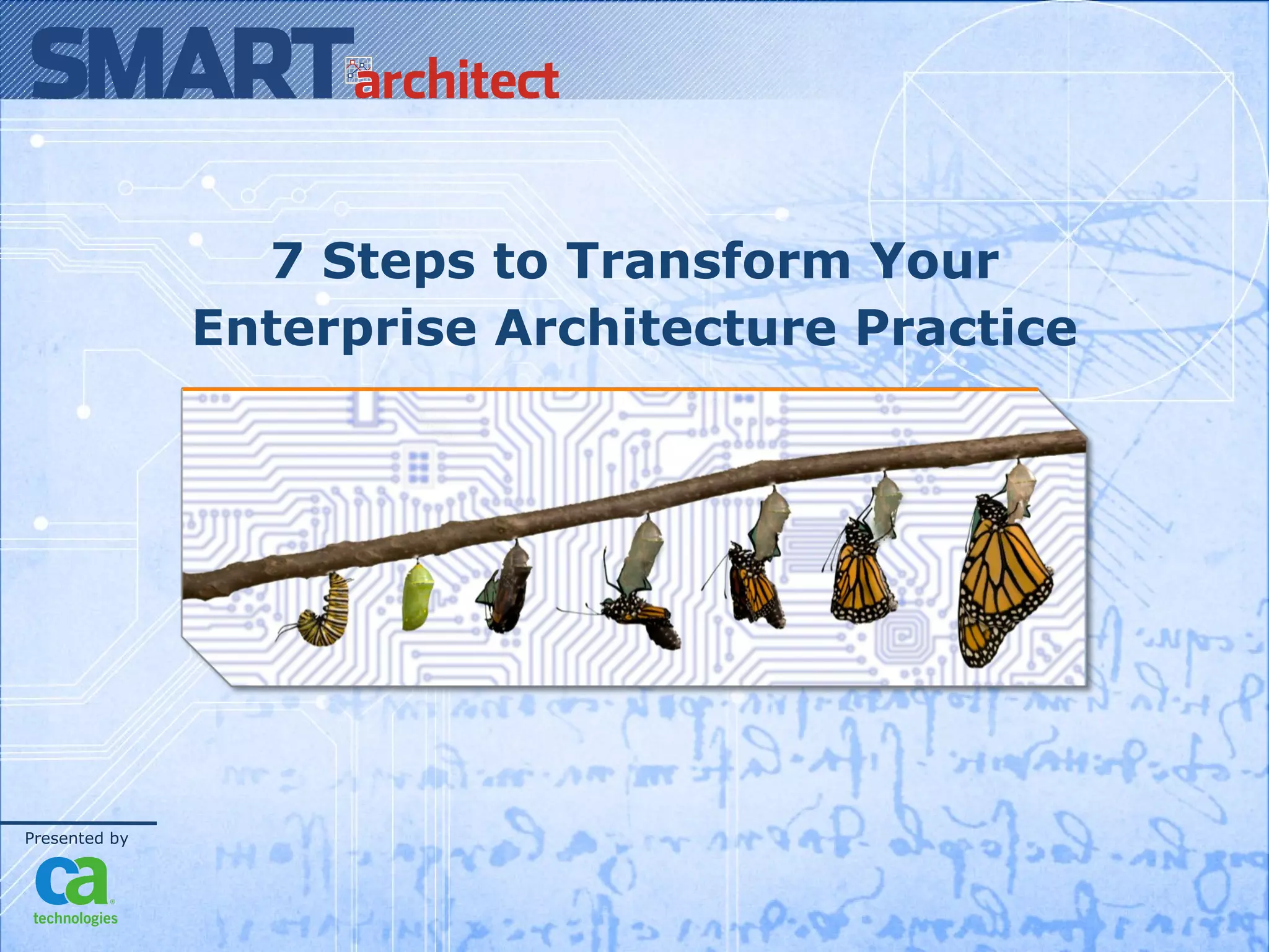 7 Steps to Transform Your Enterprise Architecture Practice | PPS