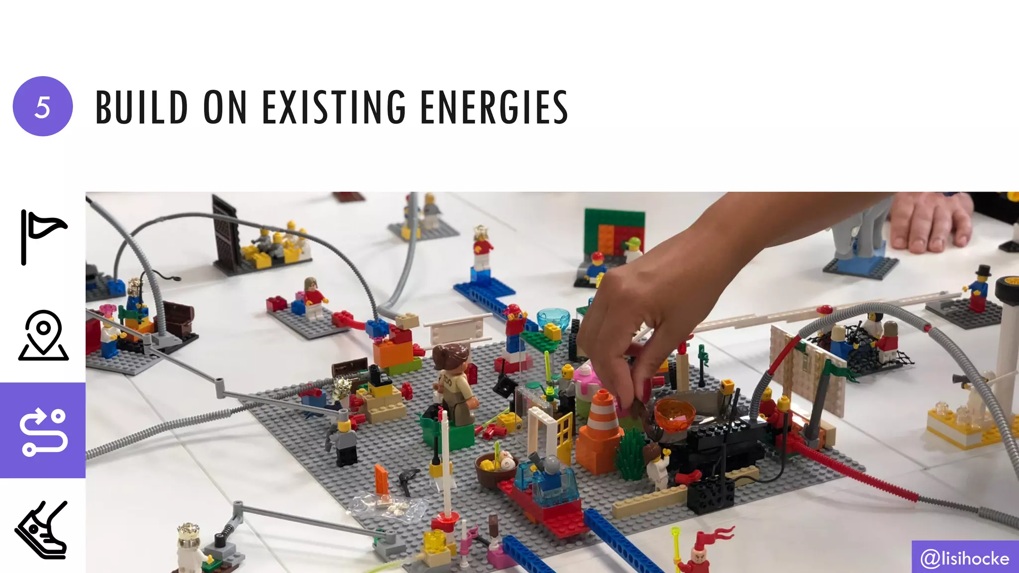 BUILD ON EXISTING ENERGIES
@lisihocke
5
 