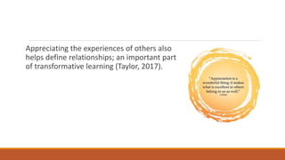 Transformative Learning and Collaboration in the Workplace | PPT