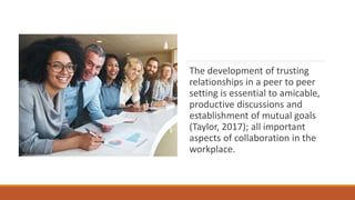 Transformative Learning and Collaboration in the Workplace | PPT