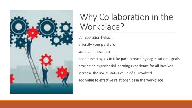 Transformative Learning and Collaboration in the Workplace | PPT