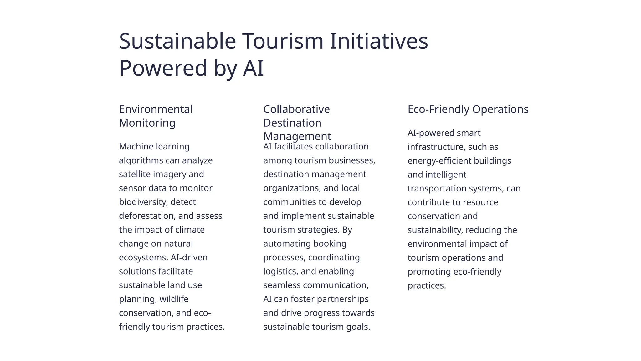 Transformative Role of AI Opportunities and Challenges in Sustainable ...