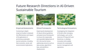 Transformative Role of AI Opportunities and Challenges in Sustainable ...