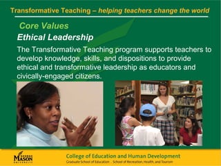 Transformative Teaching Information Session | PPT