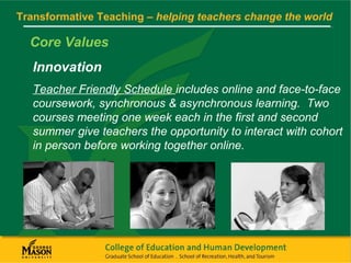 Transformative Teaching Information Session | PPT