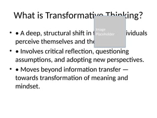 Transformative_Thinking_FDP_with_Pics.pptx