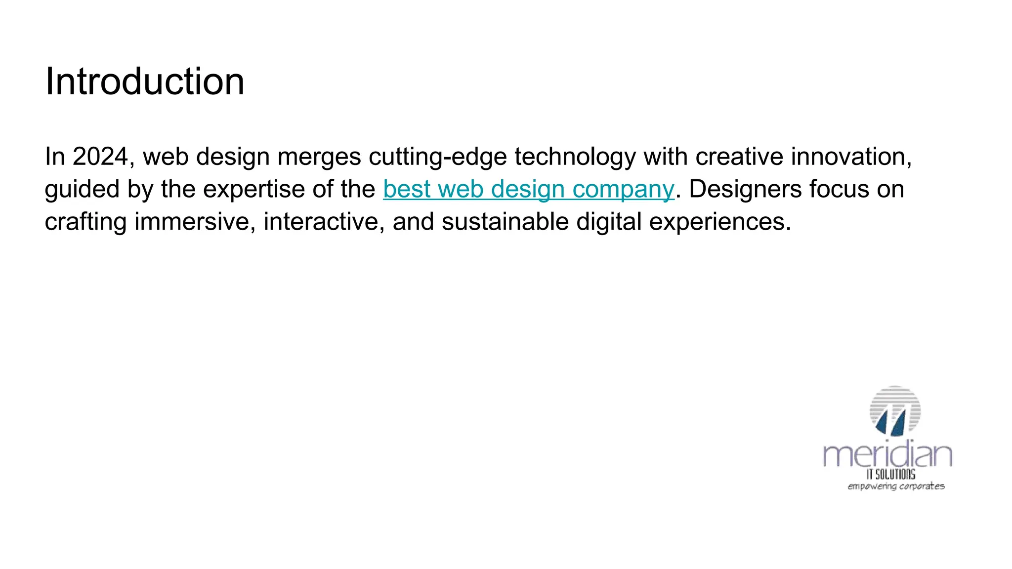 Transformative Web Design Trends Of 2024 Pptx