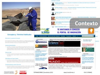 ©TRANSFORME Consultores 2012 www.transforme.cl +56 2 5709401
Contexto
 