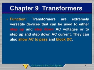 Chapter 9  Transformers  ,[object Object]