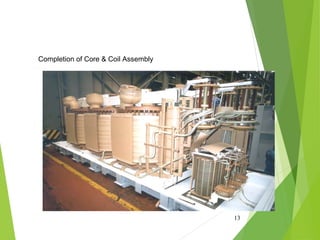 13
Completion of Core & Coil Assembly
 