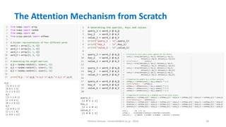 Hichem Felouat - hichemfel@nii.ac.jp - 2024 28
The Attention Mechanism from Scratch
 