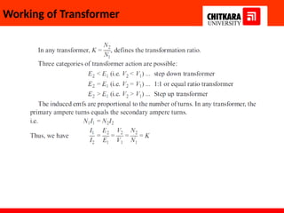 Transformers , electrical machines.pptx