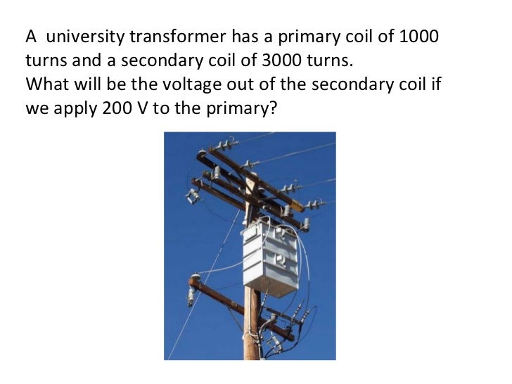 Basic Transformer Calculations Basic Transformer Calculations