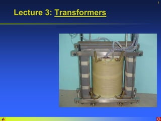 1
Lecture 3: Transformers
 