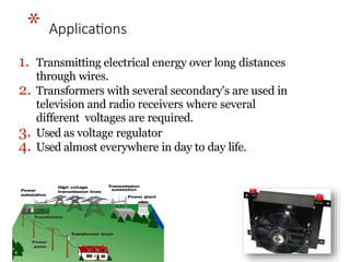 Transformer engineering physics basic electrical engineering .pptx