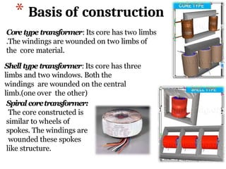 Transformer engineering physics basic electrical engineering .pptx