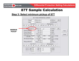 Transformer differential protection | PDF